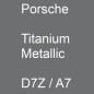 Preview: Porsche, Titanium Metallic, D7Z / A7.
